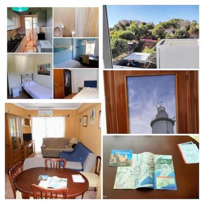 Apartamento En Pleno Centro De Málaga Eksteriør bilde